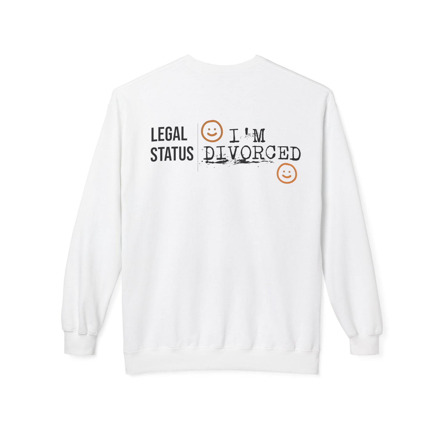 Funny Divorced Sweatshirt for Comfortable Everyday Wear