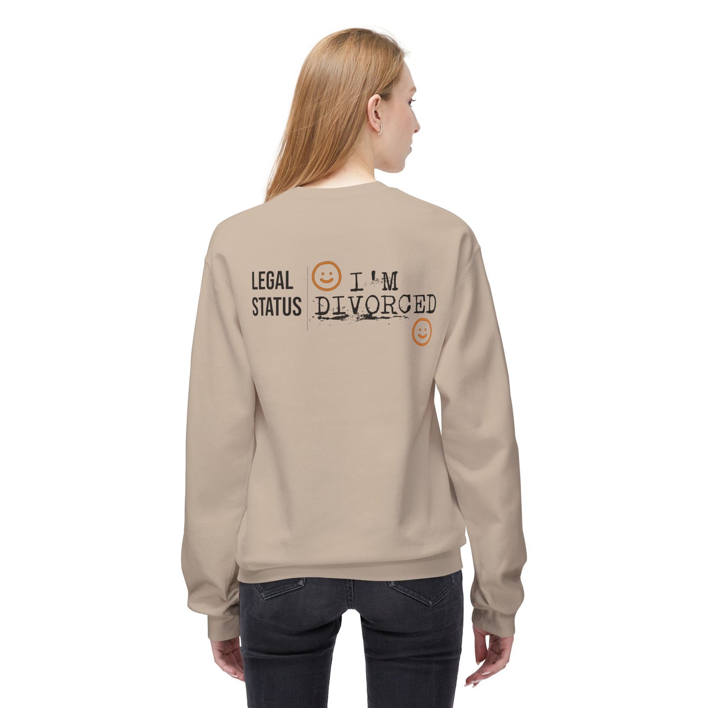 Funny Divorced Sweatshirt for Comfortable Everyday Wear