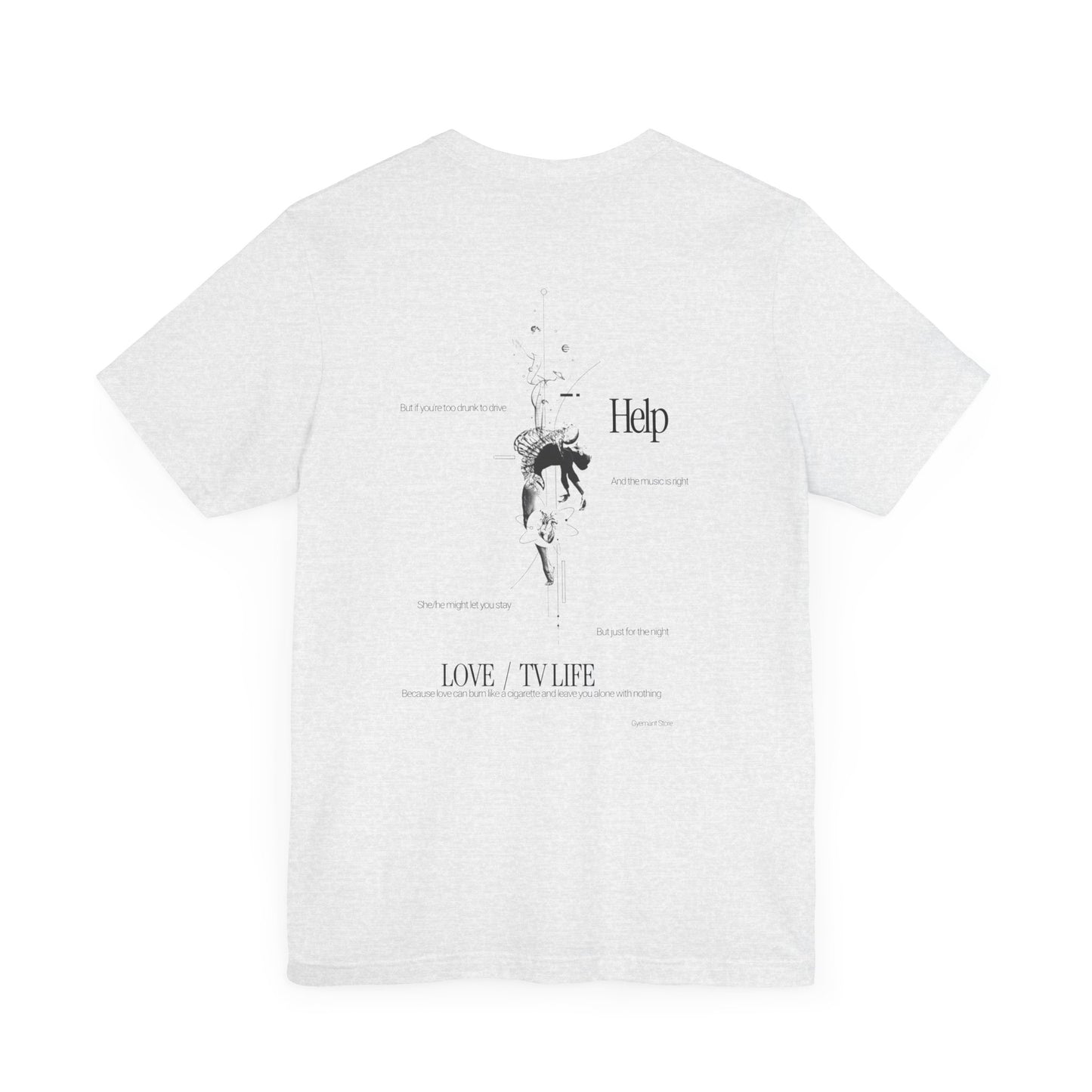 Bold Statement Unisex Tee - Fun and Edgy Graphic Shirt for Celebrations