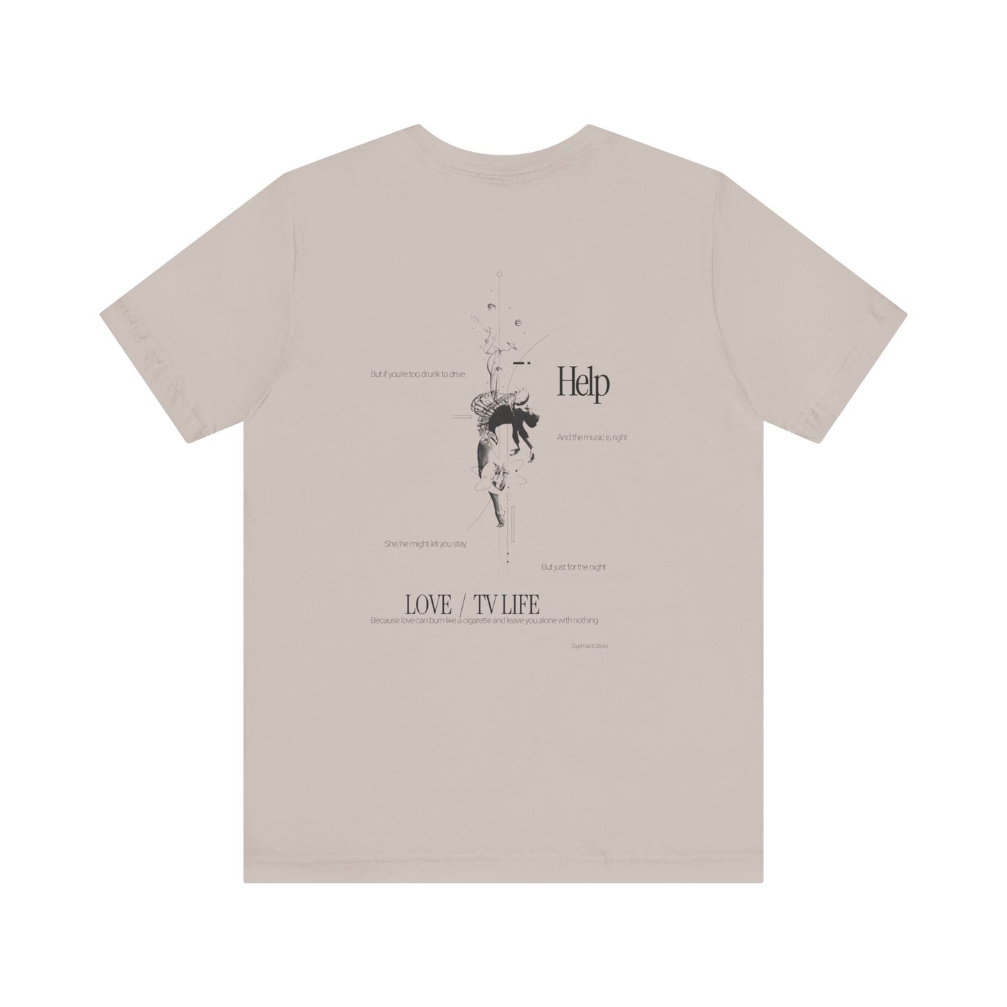Bold Statement Unisex Tee - Fun and Edgy Graphic Shirt for Celebrations