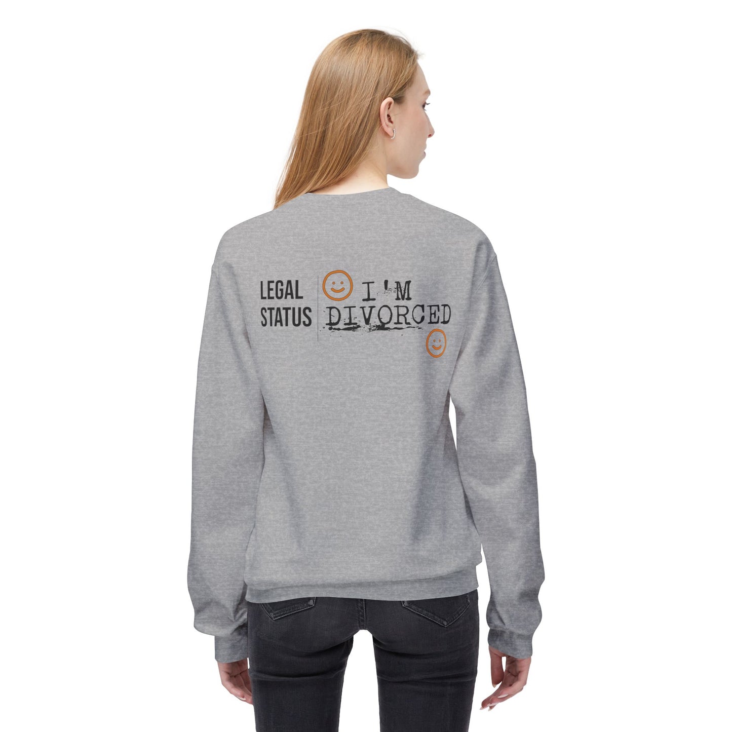 Funny Divorced Sweatshirt for Comfortable Everyday Wear
