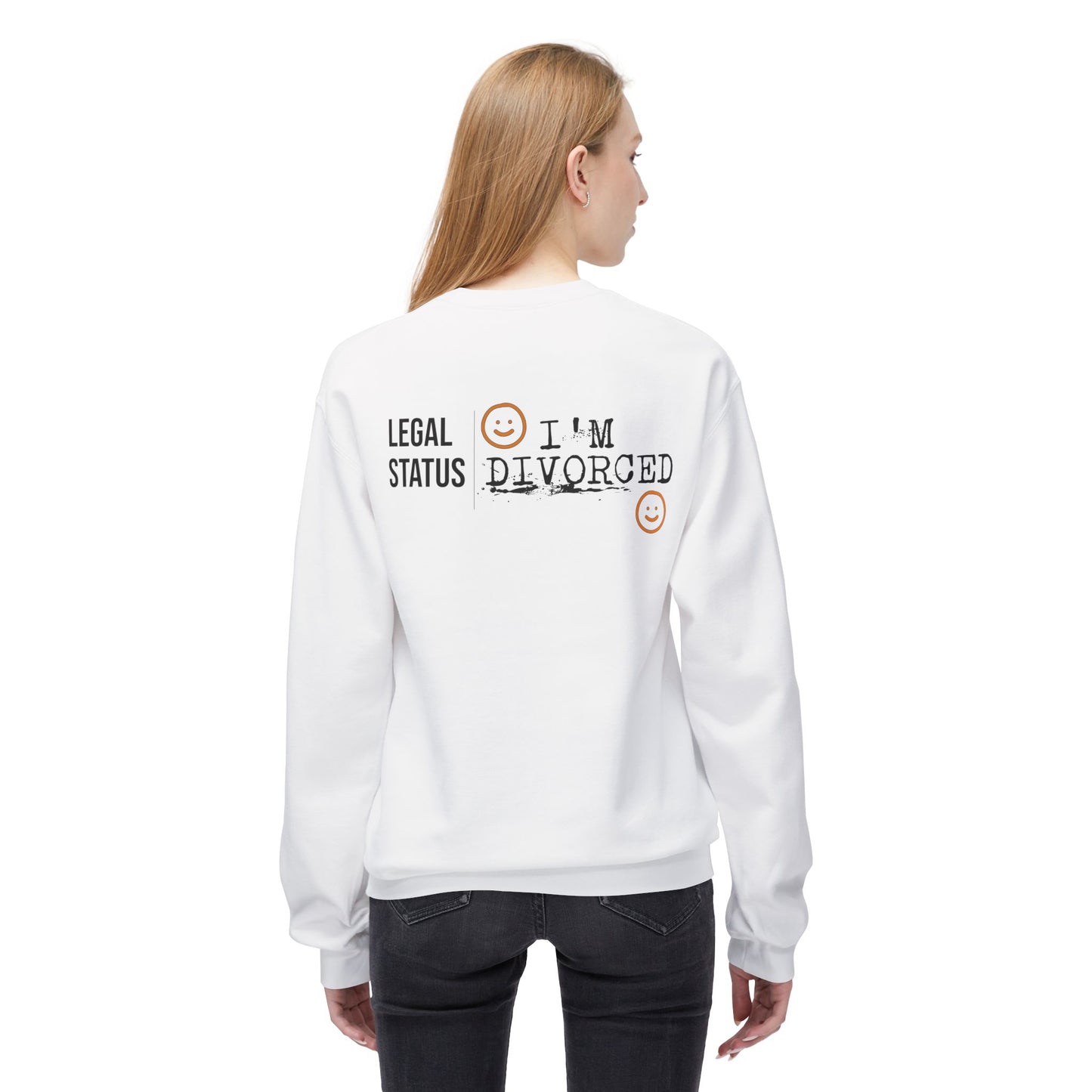 Funny Divorced Sweatshirt for Comfortable Everyday Wear