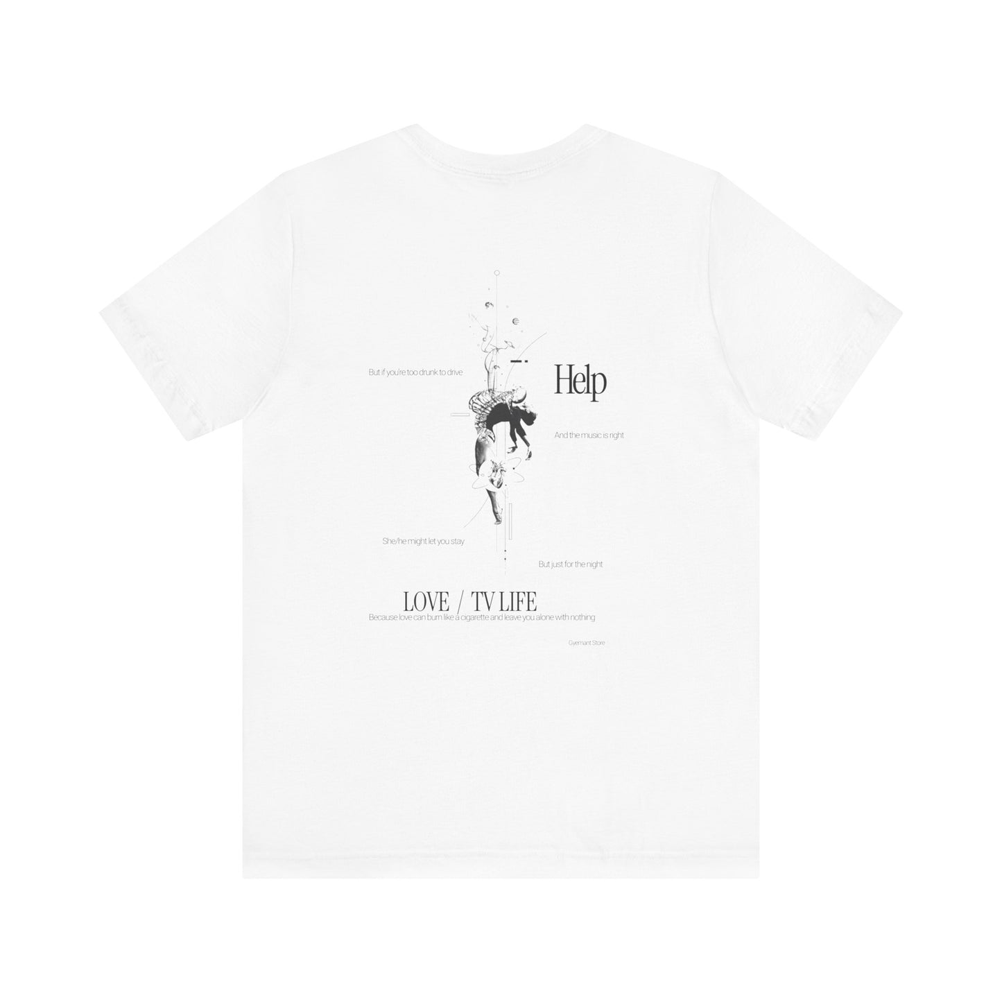 Bold Statement Unisex Tee - Fun and Edgy Graphic Shirt for Celebrations