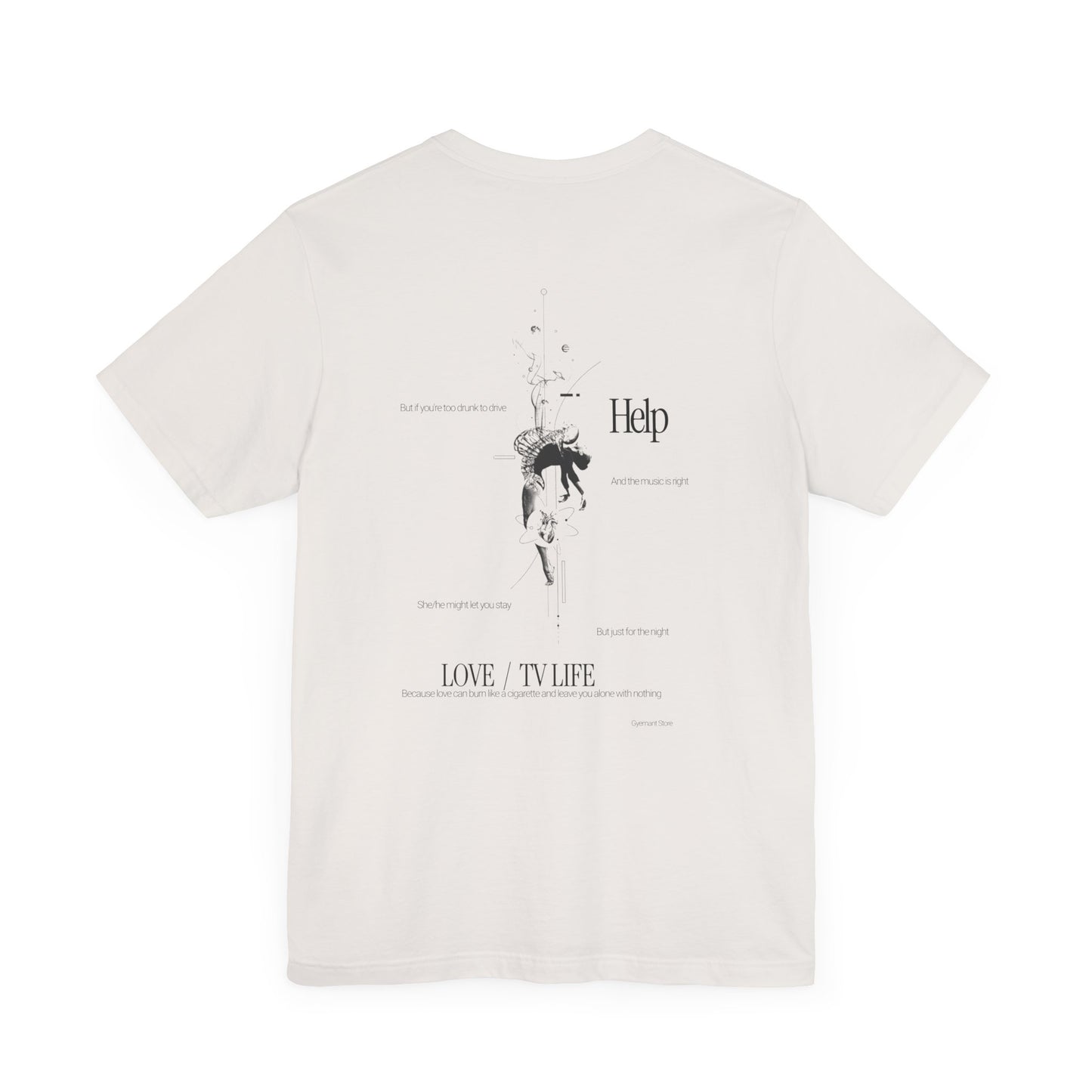 Bold Statement Unisex Tee - Fun and Edgy Graphic Shirt for Celebrations