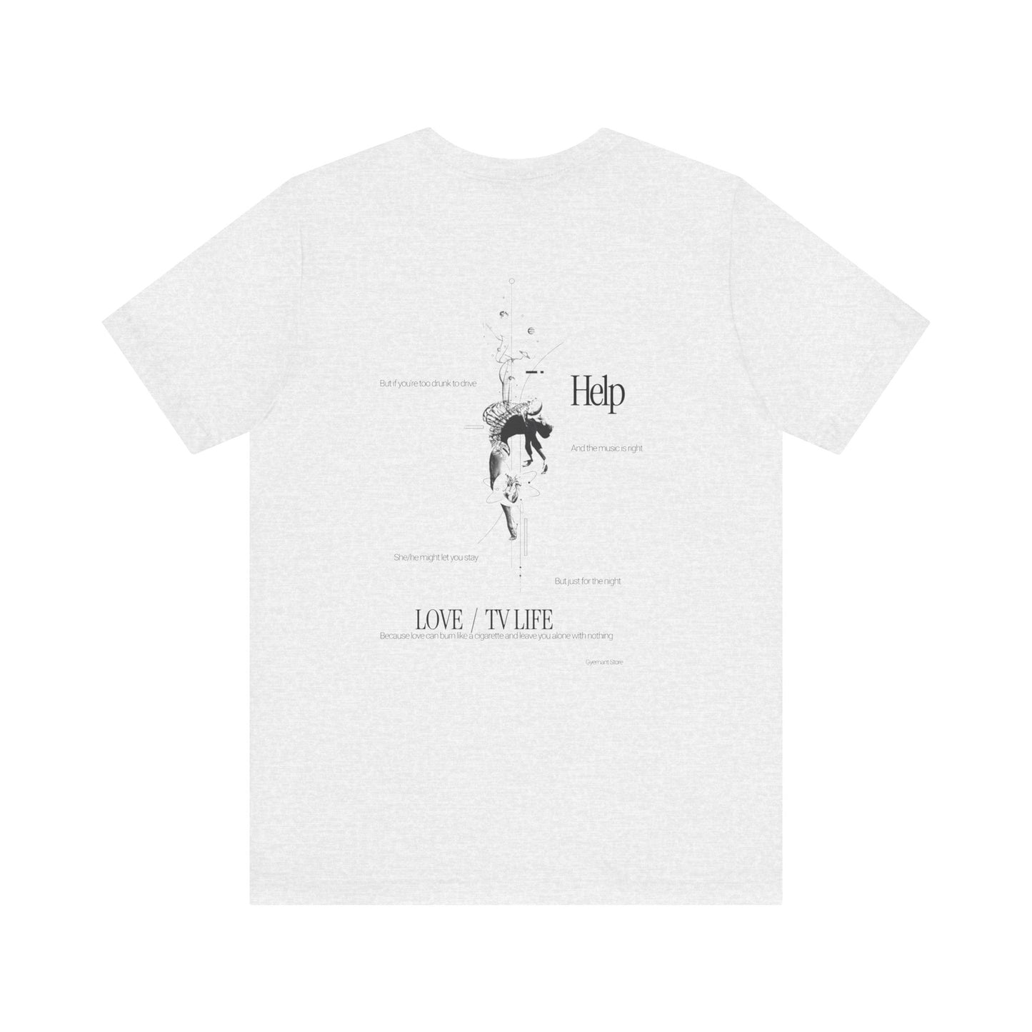 Bold Statement Unisex Tee - Fun and Edgy Graphic Shirt for Celebrations