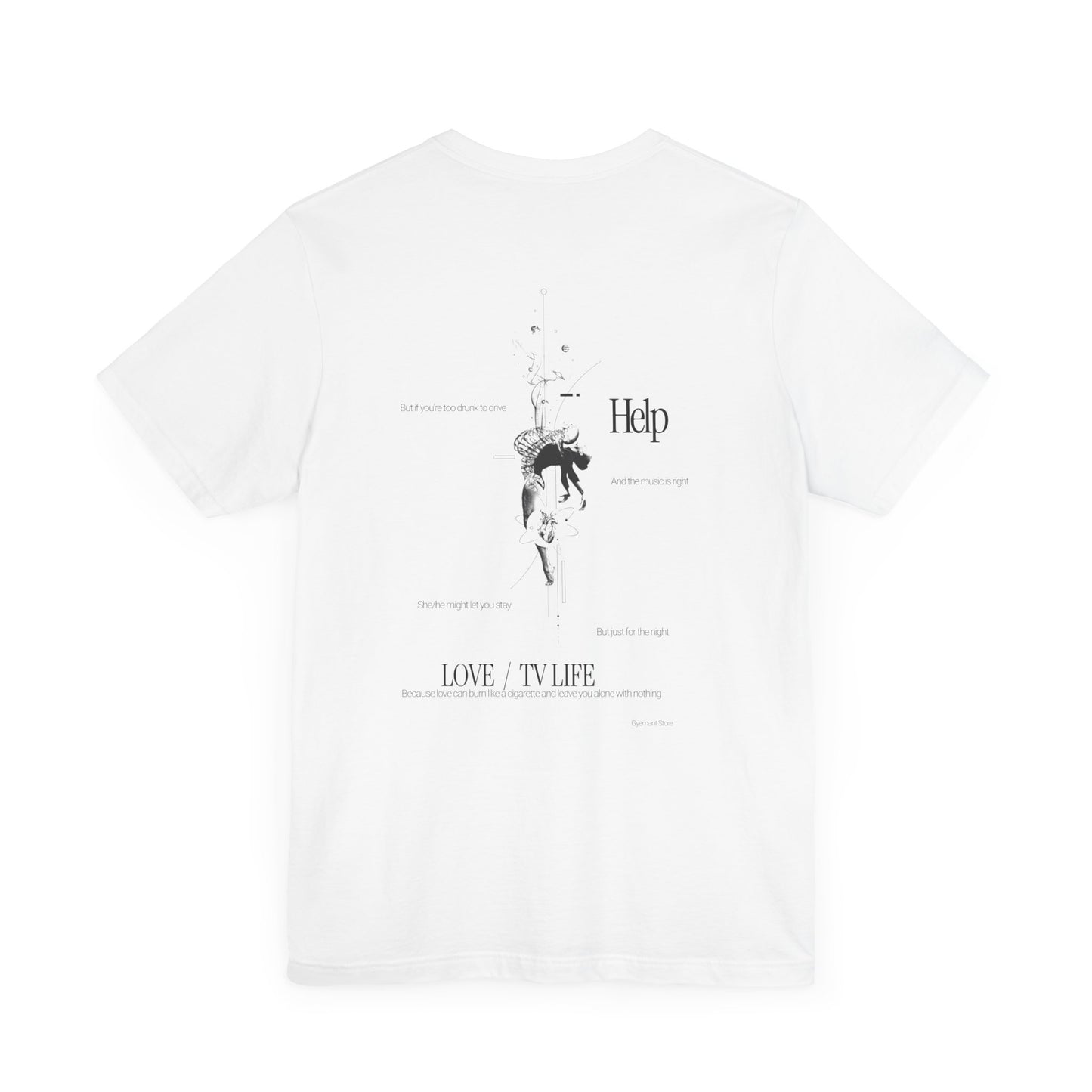Bold Statement Unisex Tee - Fun and Edgy Graphic Shirt for Celebrations