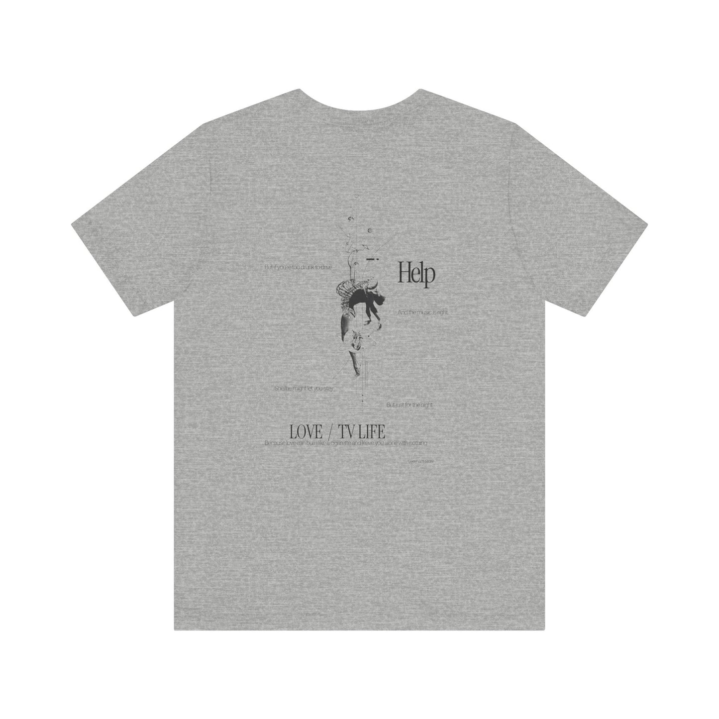 Bold Statement Unisex Tee - Fun and Edgy Graphic Shirt for Celebrations