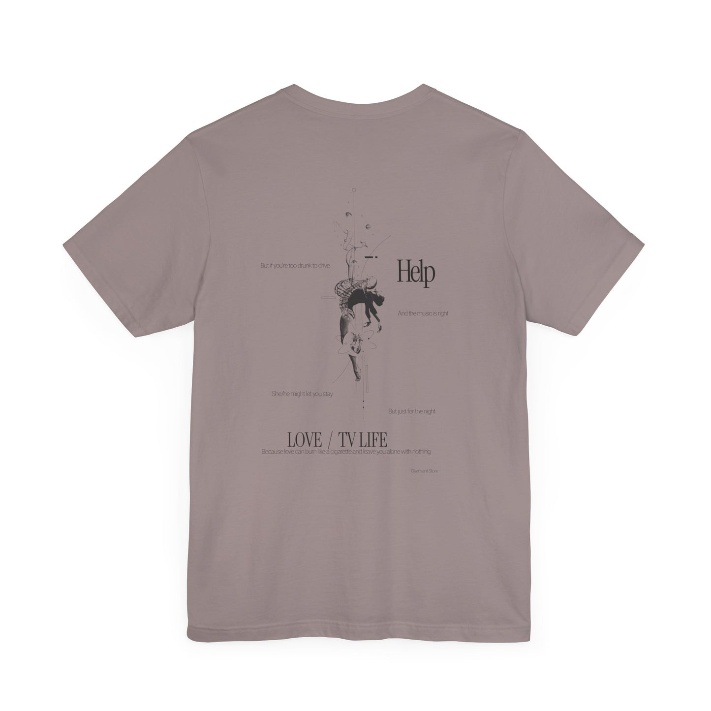 Bold Statement Unisex Tee - Fun and Edgy Graphic Shirt for Celebrations